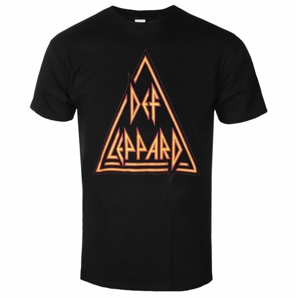 Def Leppard  Classic Triangle  Rock Off Unisex Tee Shirt